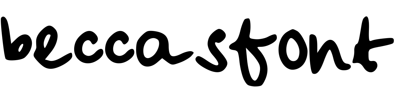 Font beccasfont