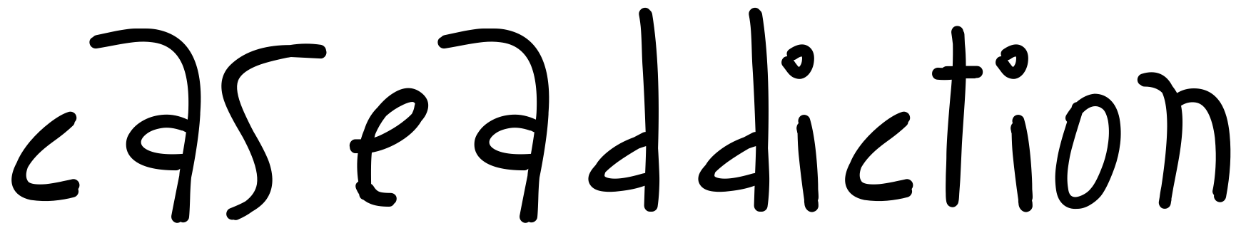 Font CaseAddiction