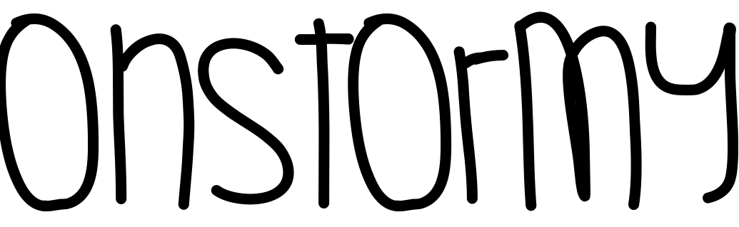 Font OhStormy