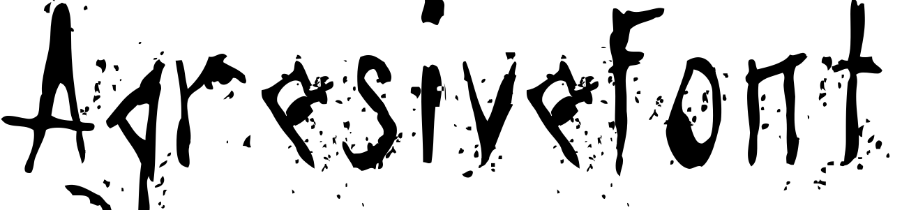 Font Agresivefont