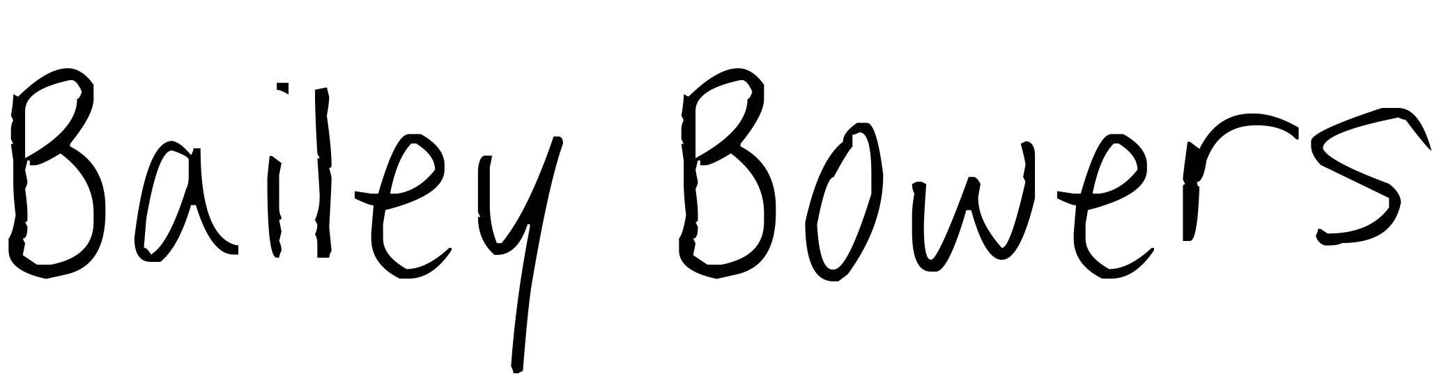 Font Bailey Bowers
