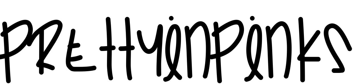 Font PrettyInPinks