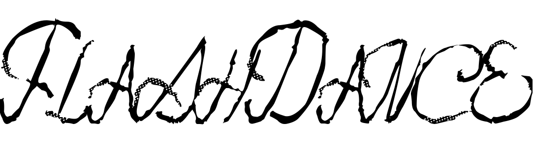 Font FlashDance