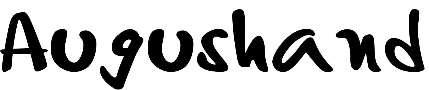 Font Augushand