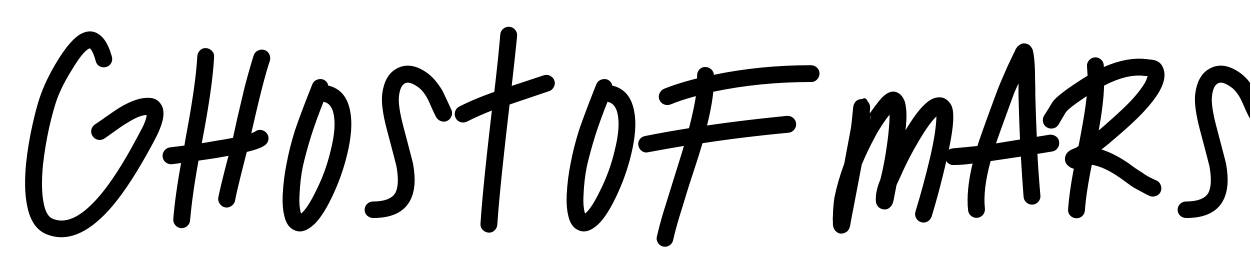 Font GhostOfMars