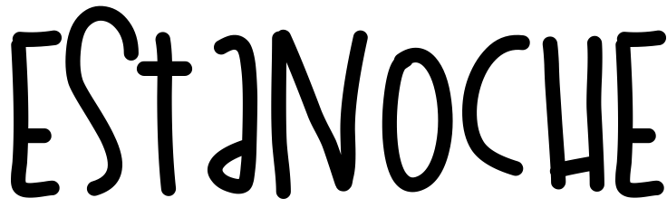 Font EstaNoche