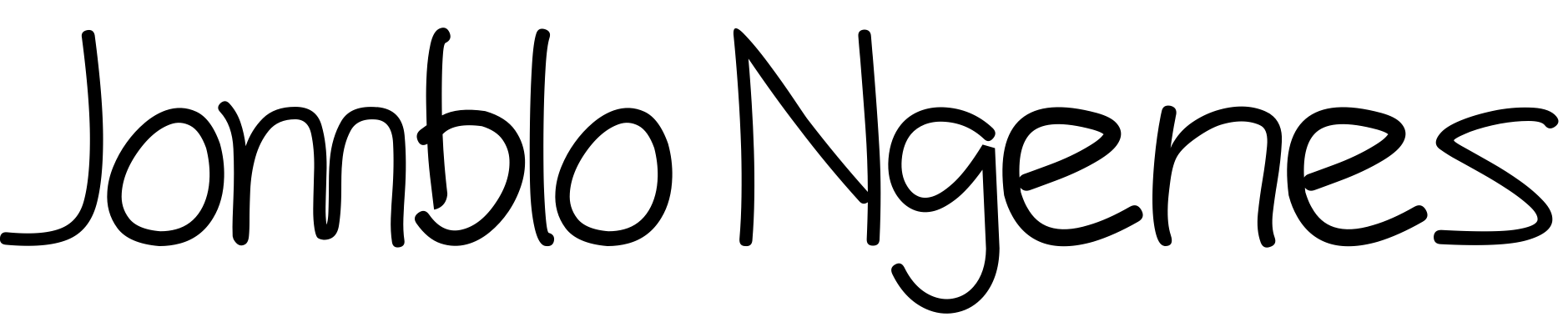 Font Jomblo Ngenes