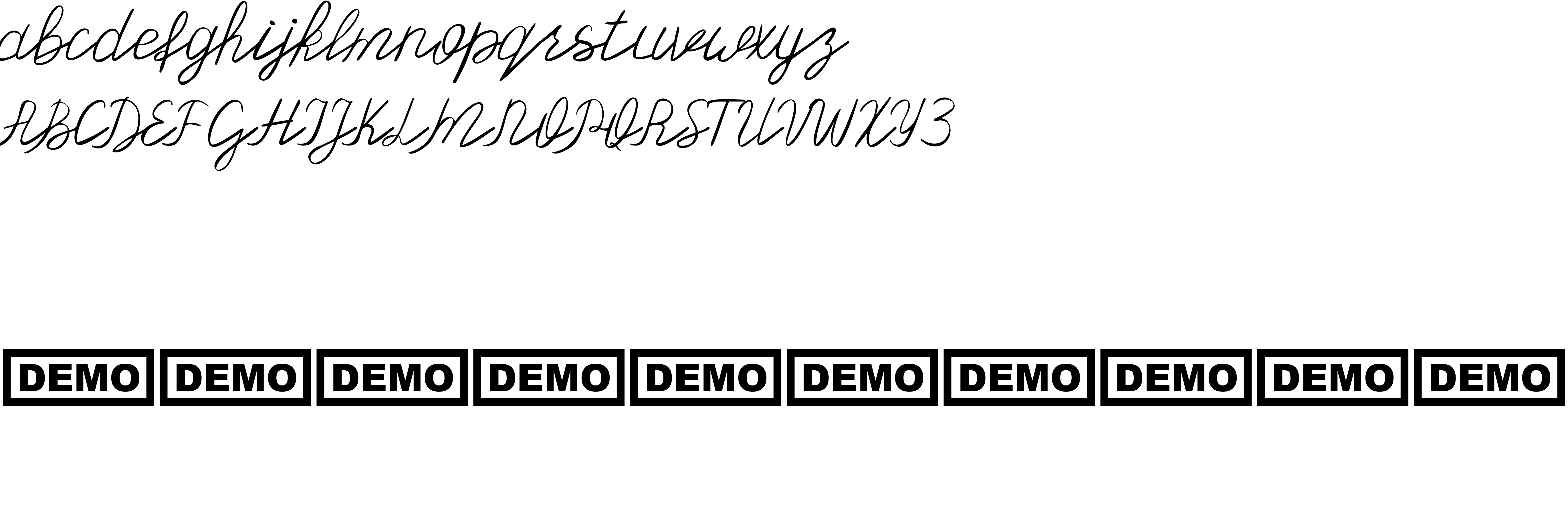 Preview font Olster