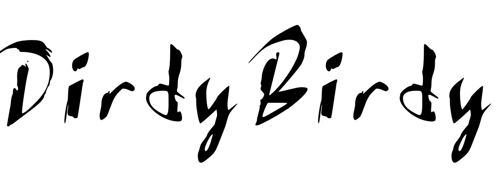 Font DirdyBirdy