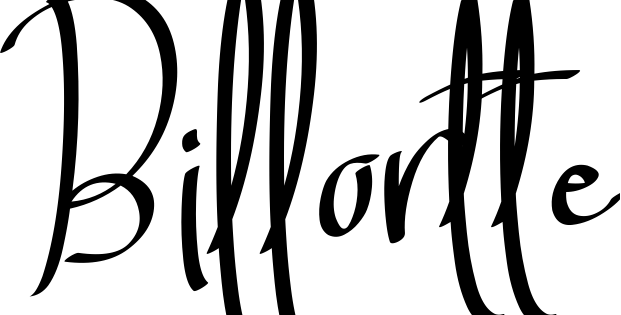 Font Billortte