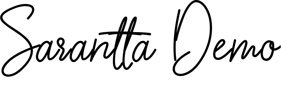 Font Sarantta Demo