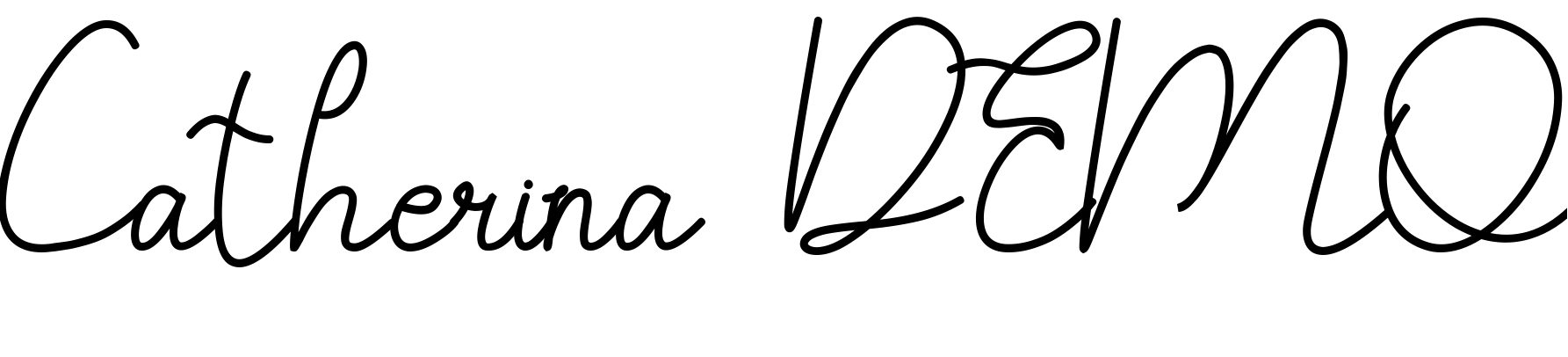Font Catherina DEMO