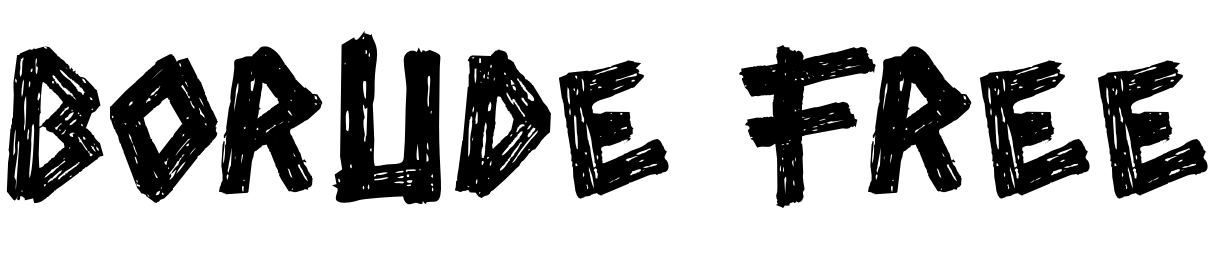 Font BORUDE FREE