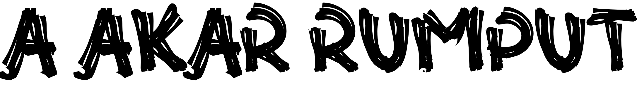Font a Akar Rumput