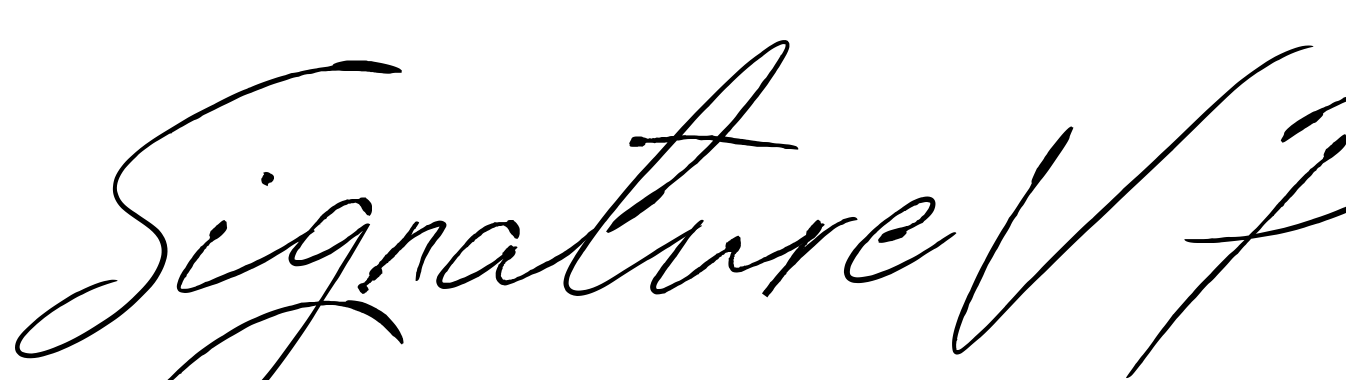 Font SignatureVP