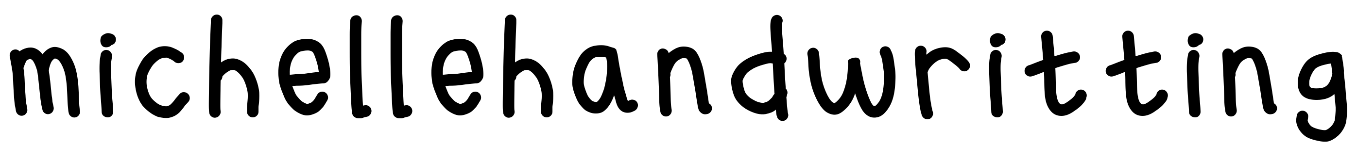 Font michellehandwritting