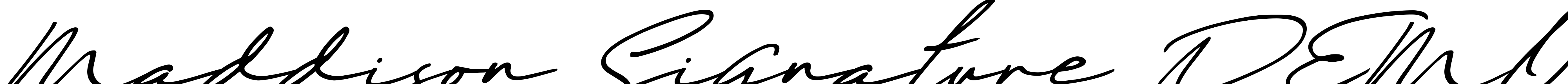 Font Maddison Signature DEMO