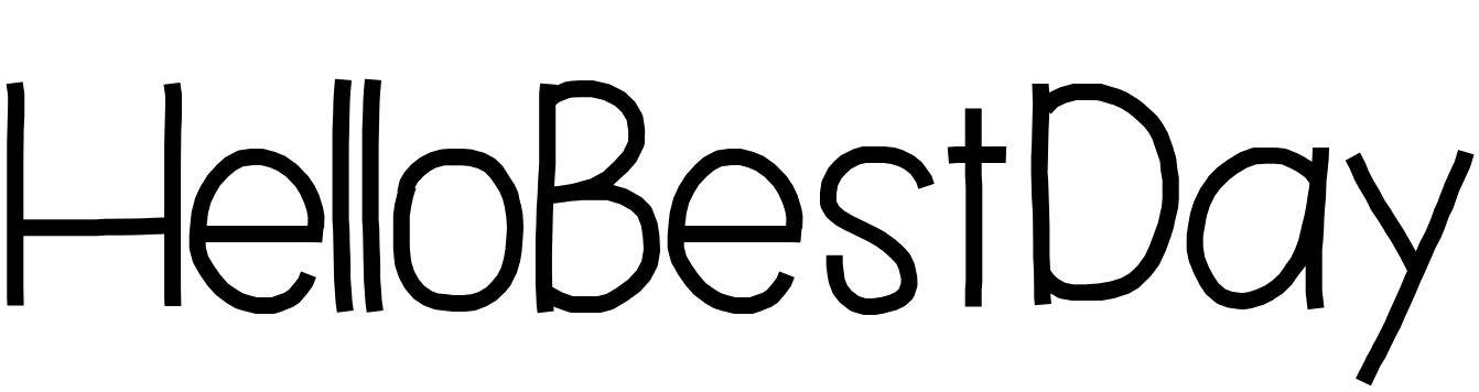 Font HelloBestDay