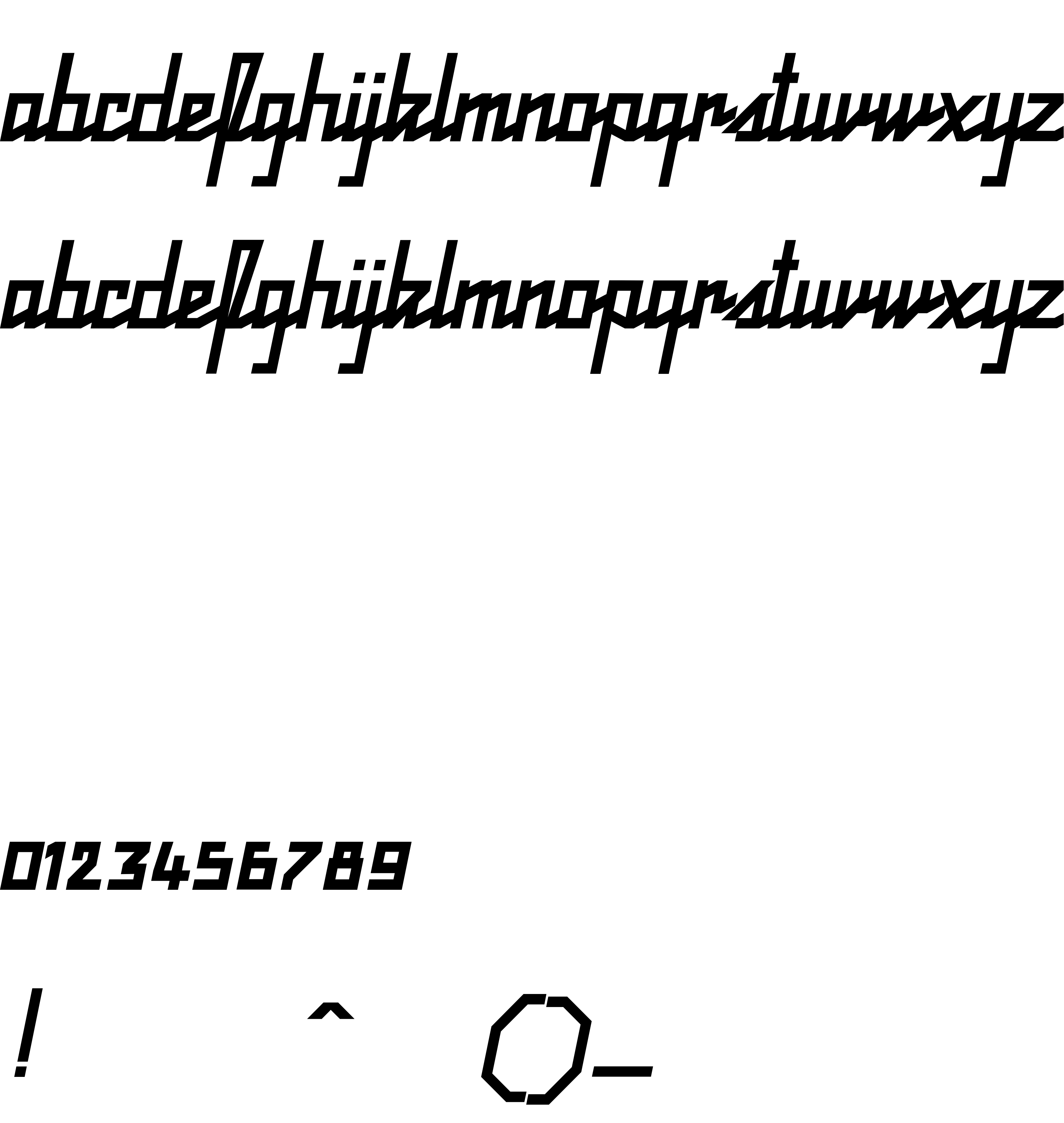 Preview font Atlantico