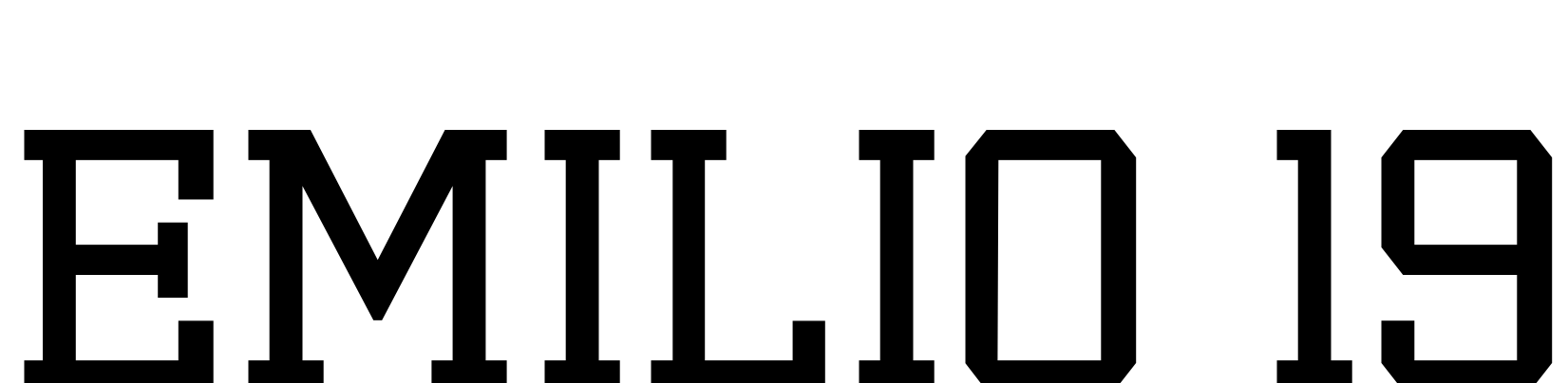 Font Emilio 19