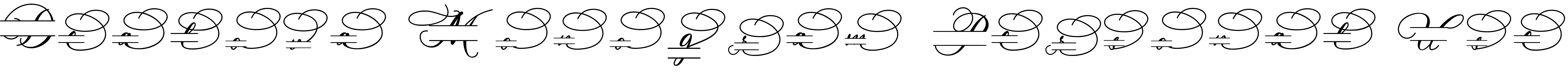 Font Dealova Monogram_Personal Use