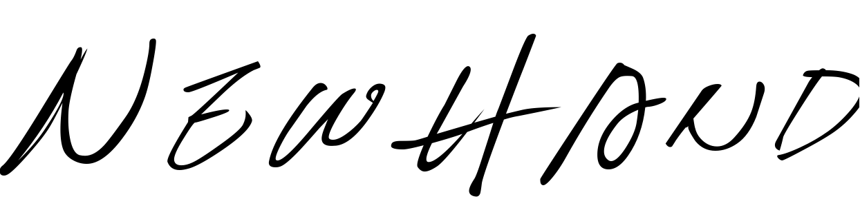 Font NewHand