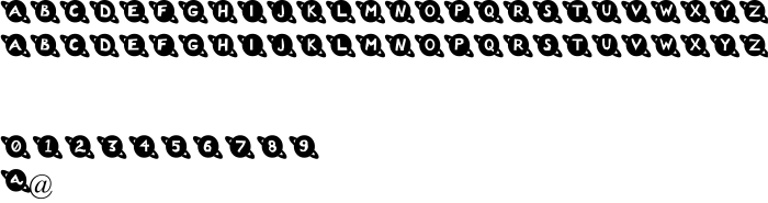 Шрифт Saturn
