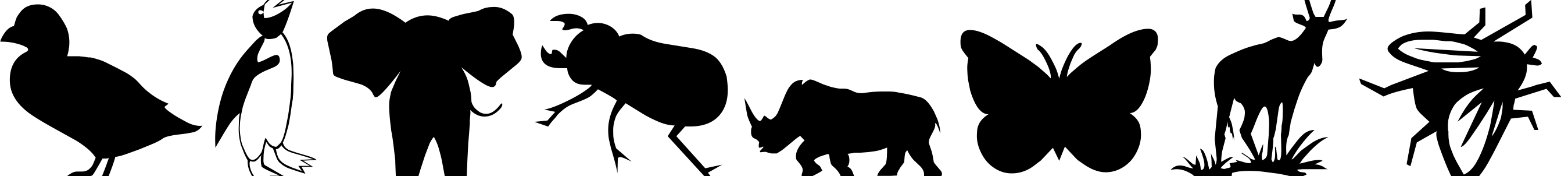 Font Animals 2
