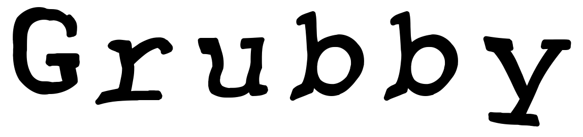 Font Grubby