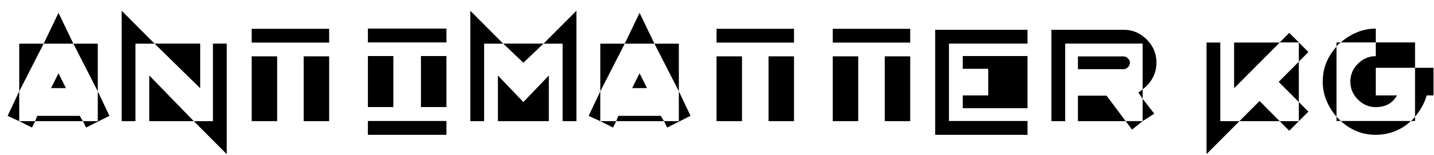 Font AntiMatter KG