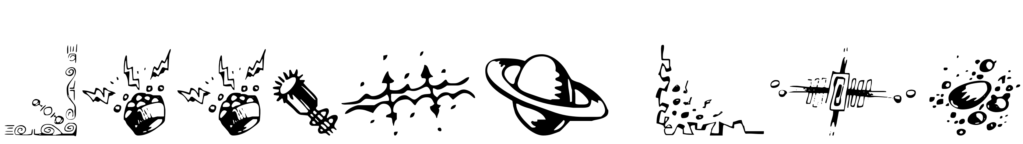 Font Doodle Art