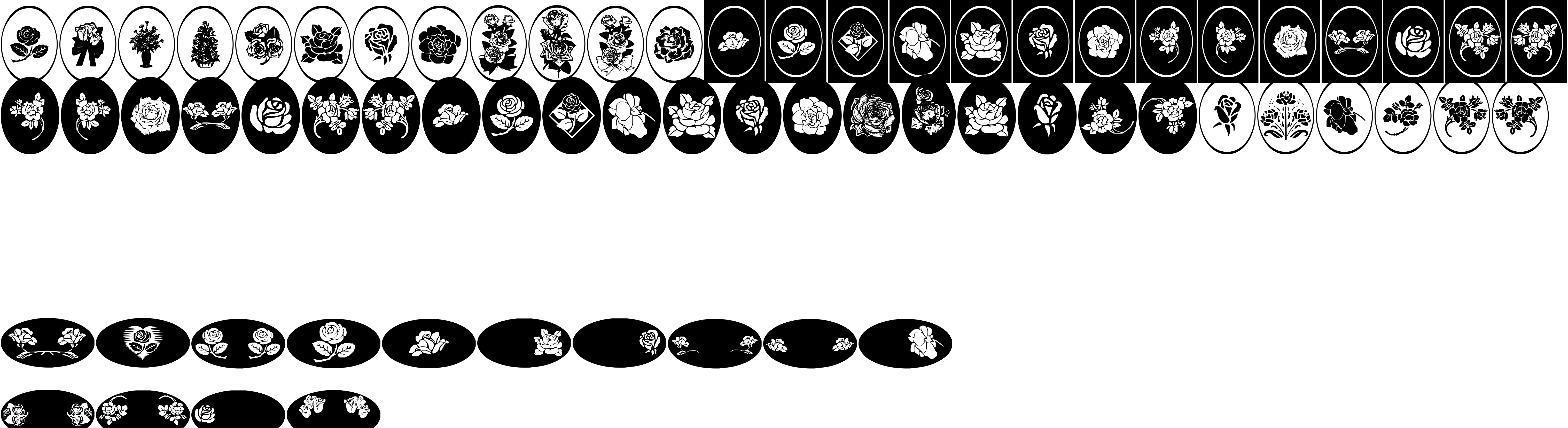 Preview font WWRosebud