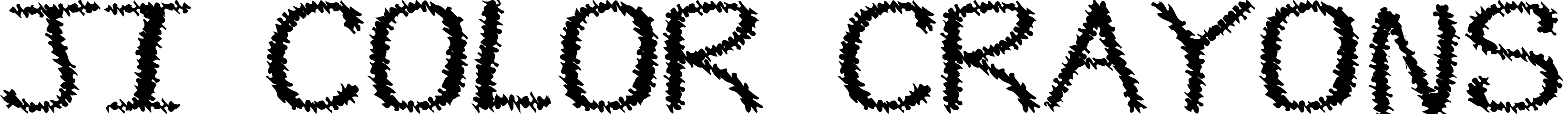 Font JI Color Crayons