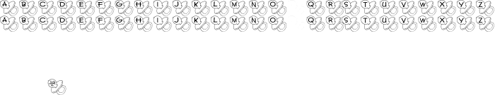 Шрифт JLR Binky