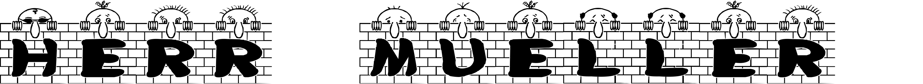 Font Herr Mueller 1
