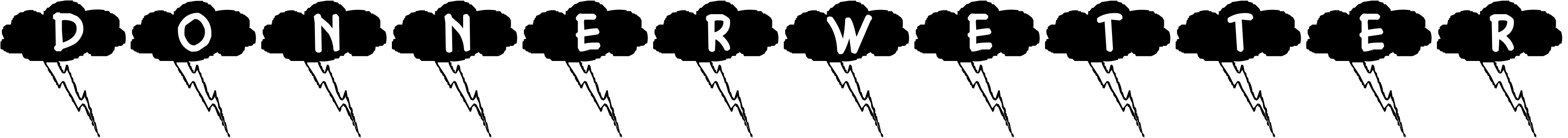Font Donnerwetter
