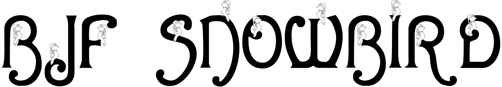 Font BJF Snowbird