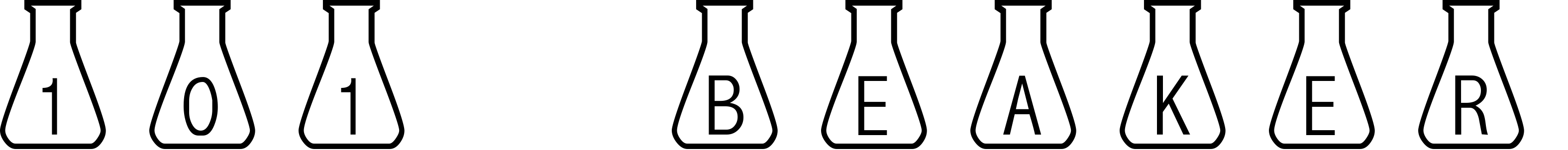 Font 101! Beaker
