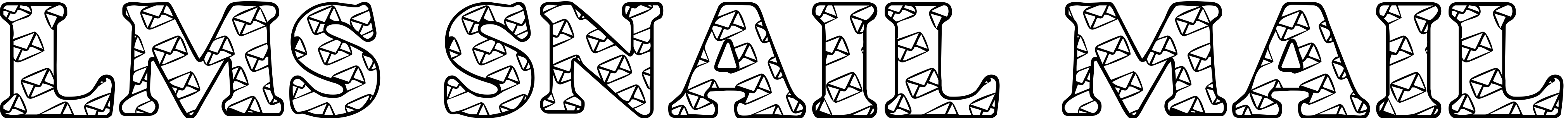 Font LMS Snail Mail