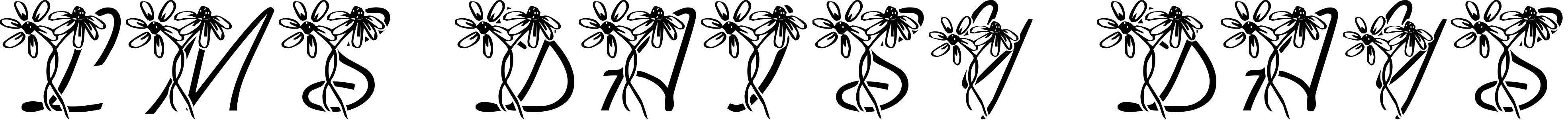 Font LMS Daisy Days