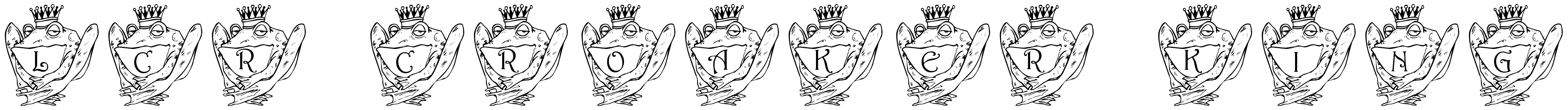 Font LCR Croaker King