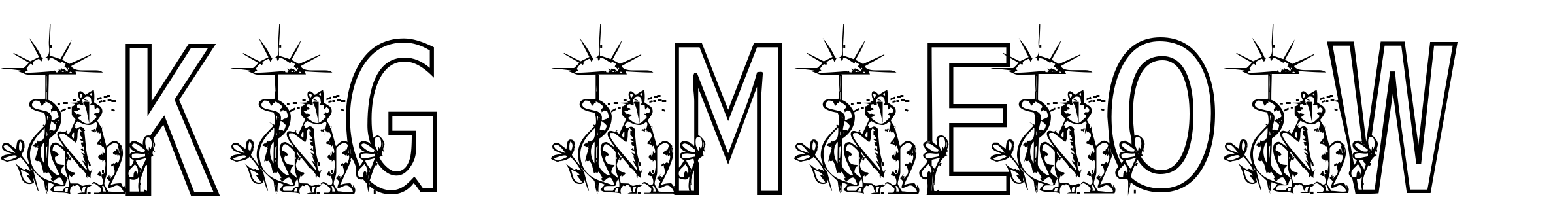 Font KG MEOW2