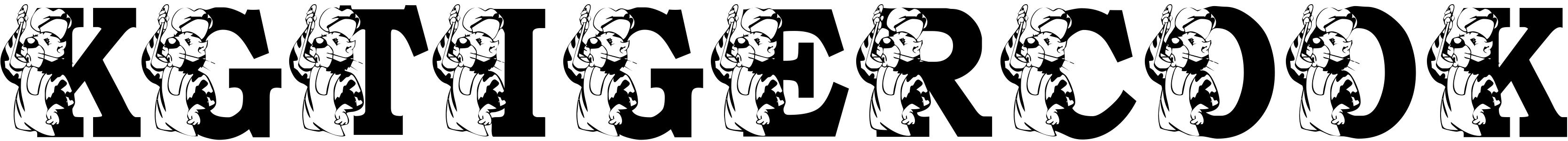Font KGTIGERCOOK