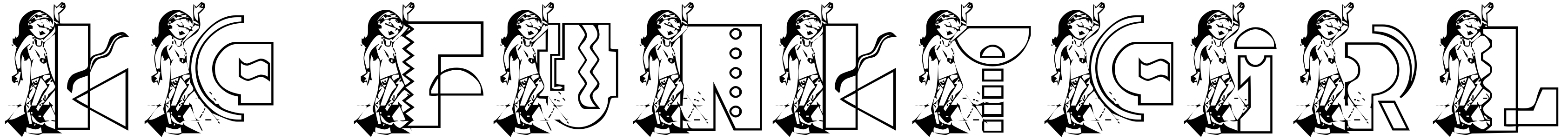 Font KG FUNKYGIRL