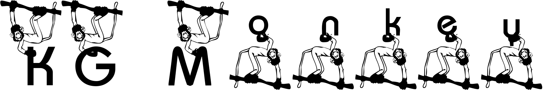Font KG Monkey