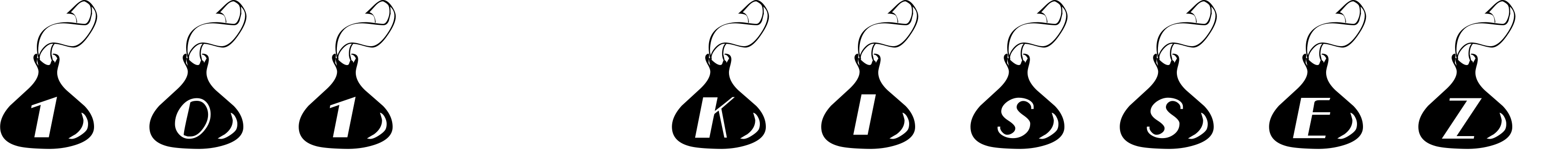 Font 101! KisseZ