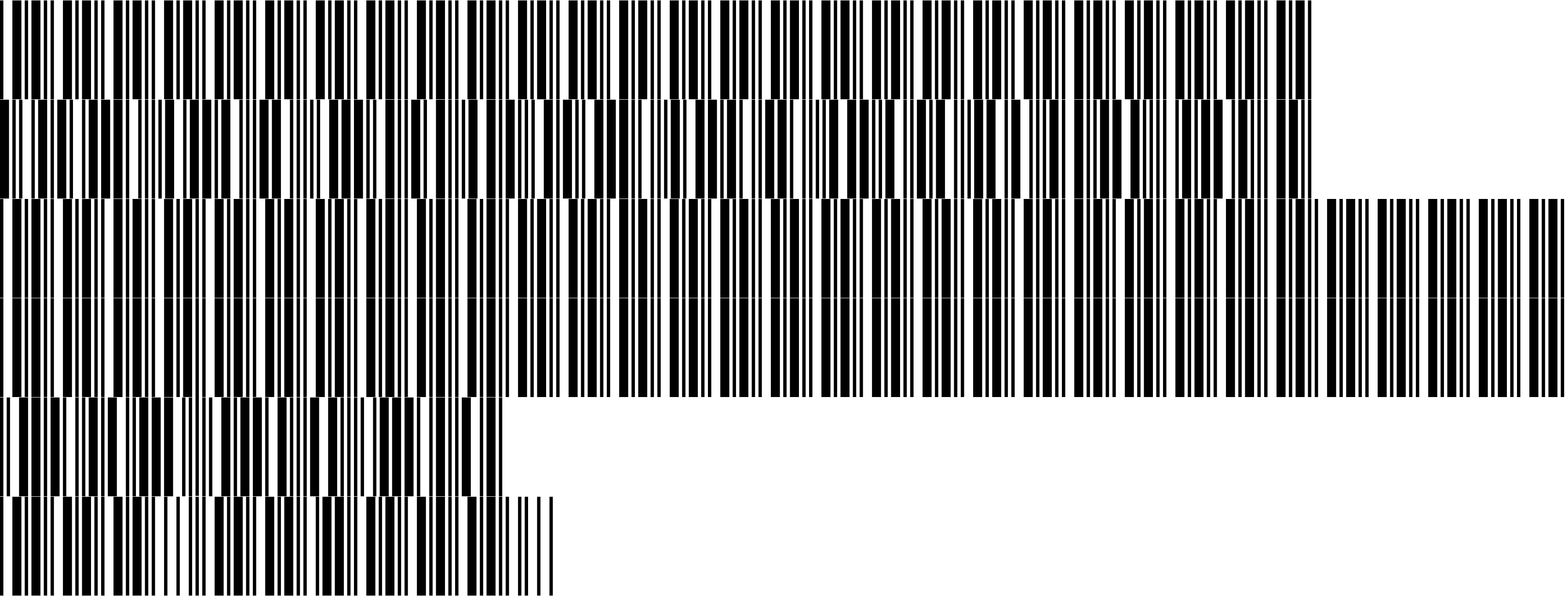 Preview font Free 3 of 9 Extended