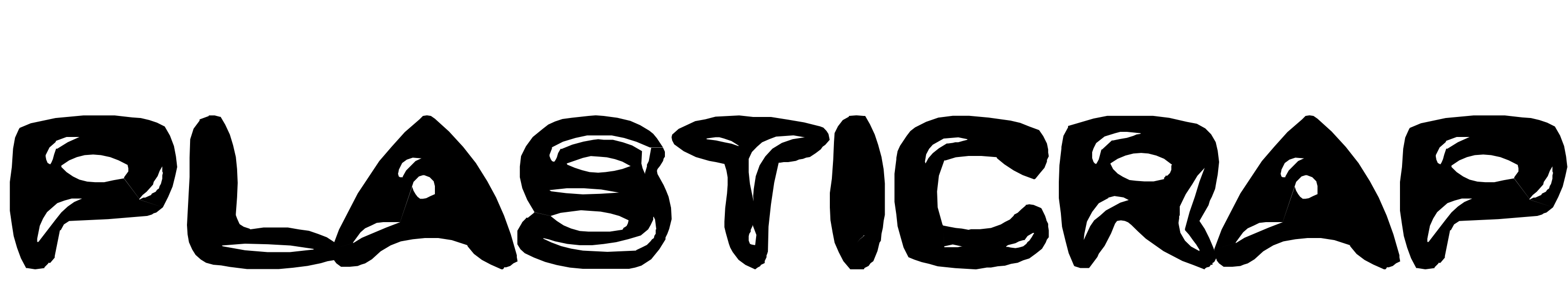 Font PlastiCrap