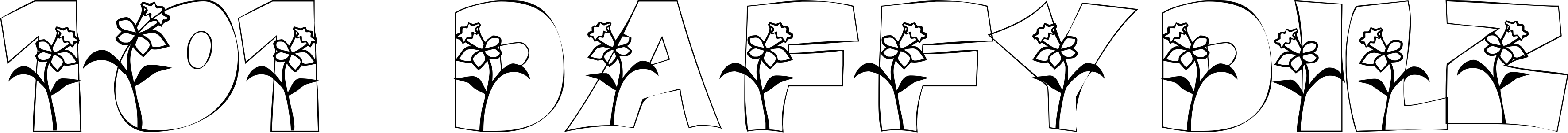 Font 101! DaffYDilZ