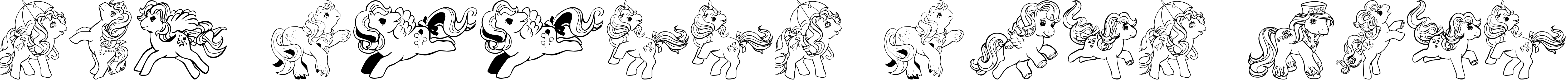 Font LMS Pretty Pony Ding
